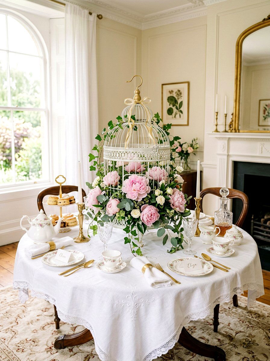25 Spring Tea Party Table Ideas for Elegant Entertaining