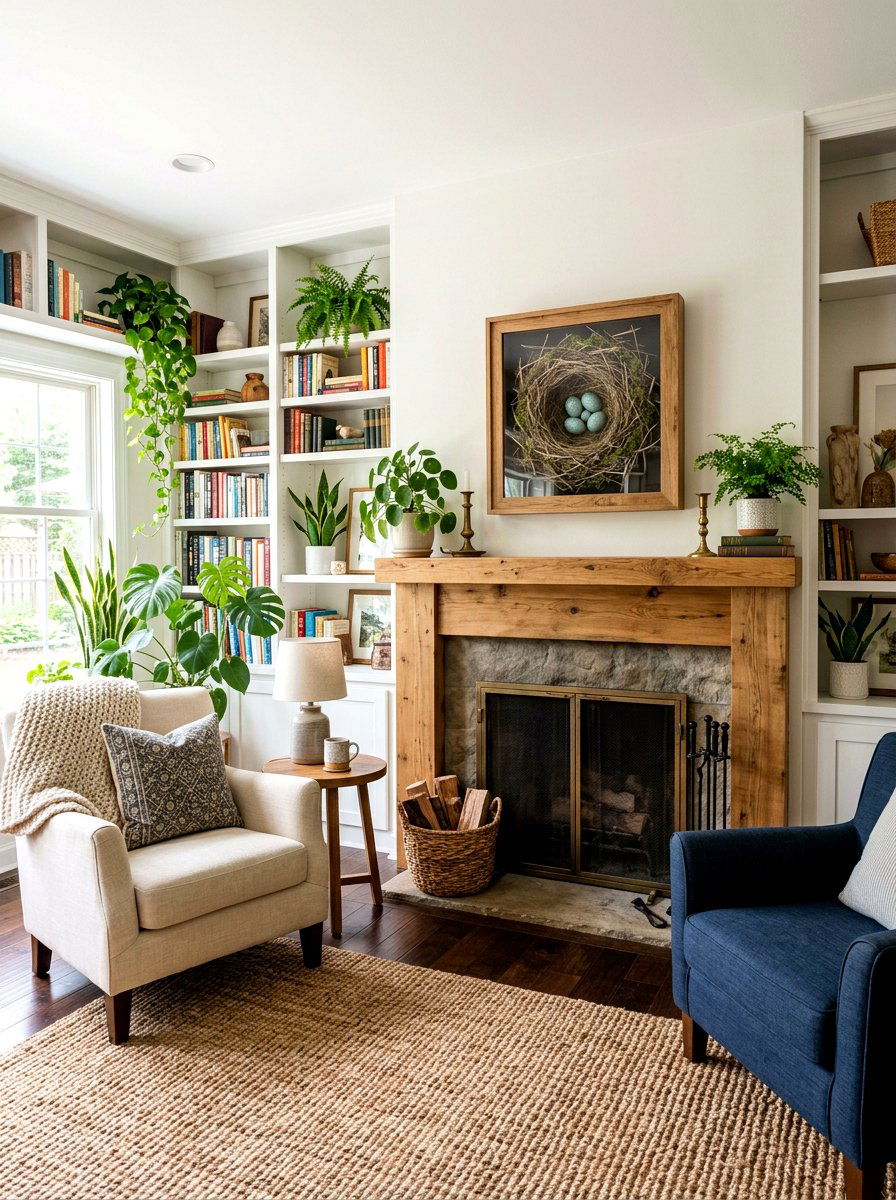 Bird Nest Shadow Box - 25 Spring Shadow Box Ideas