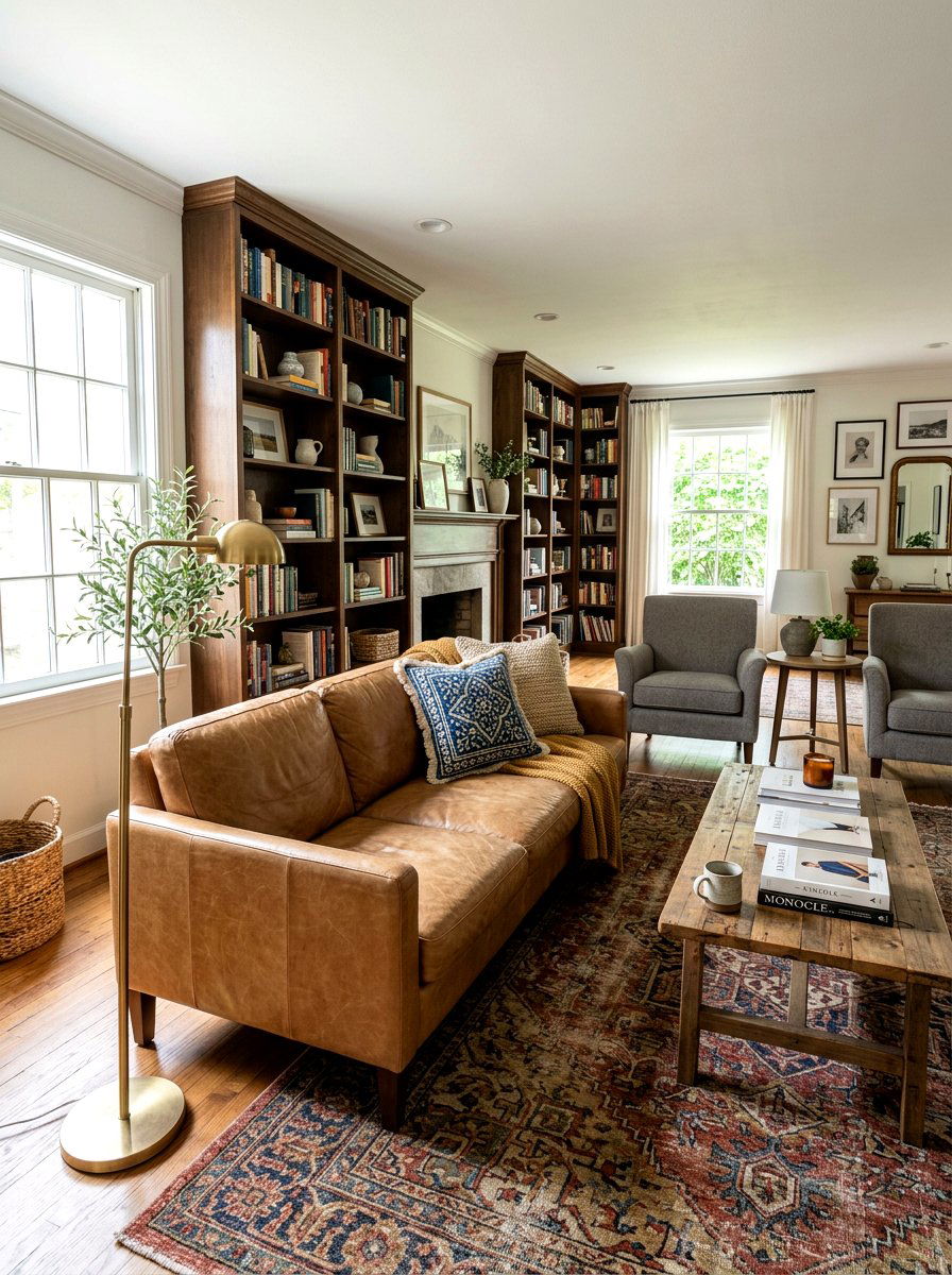 Block Print Pillow - 25 Spring Pillow Cover Ideas