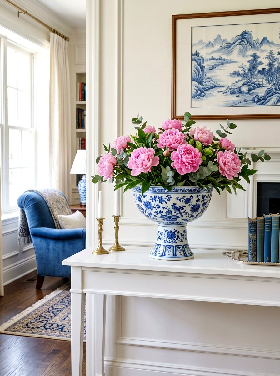 Blue And White Porcelain Pedestal Bowl - 25 Spring Pedestal Bowl Ideas
