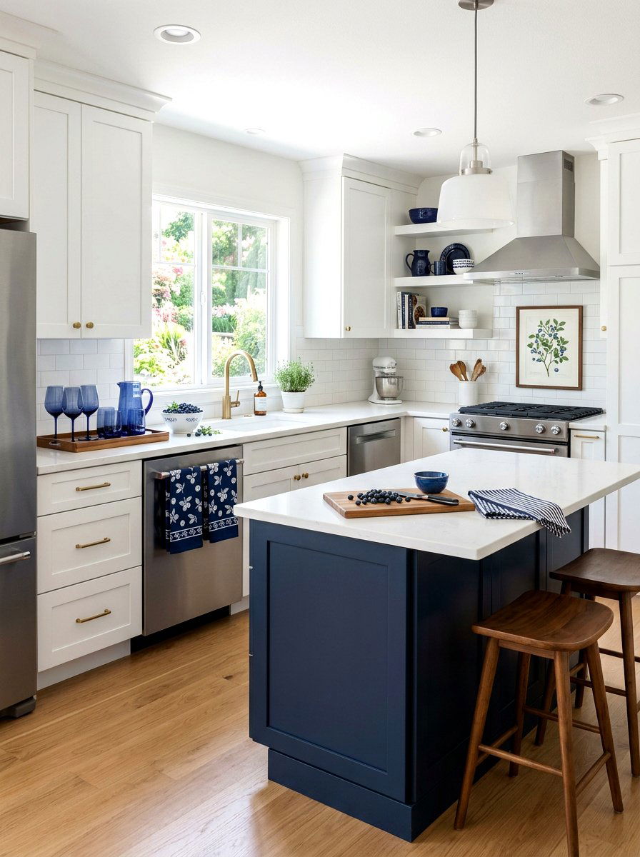 Blueberry Kitchen Style - 25 Spring Fruit Decor Ideas