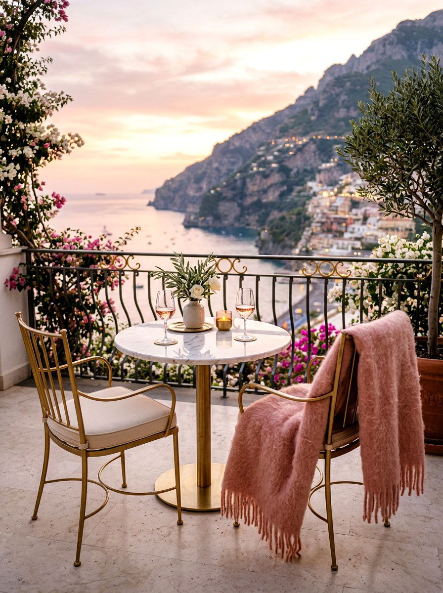 Blush Pink Mohair Throw - 25 Spring Outdoor Throw Ideas