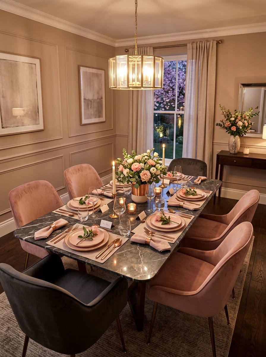 Blush Pink Sets - 25 Spring Dinnerware Ideas