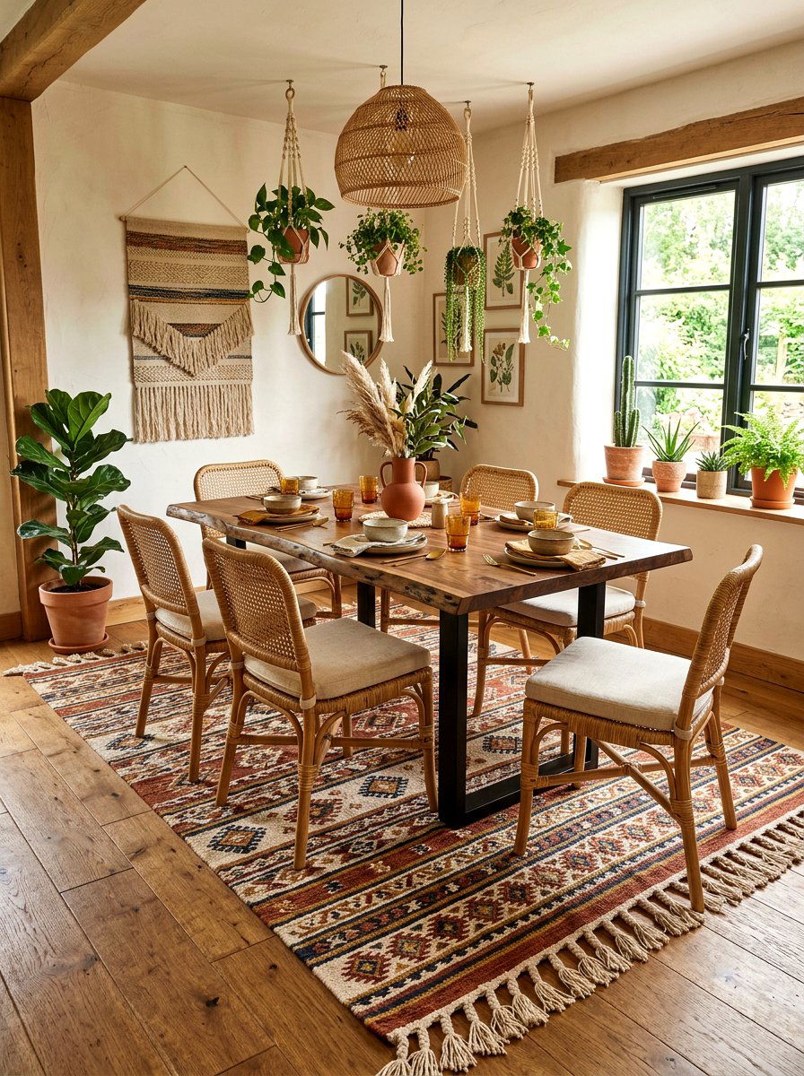 25 Beautiful Spring Dining Room Rug Ideas to Refresh Your Home