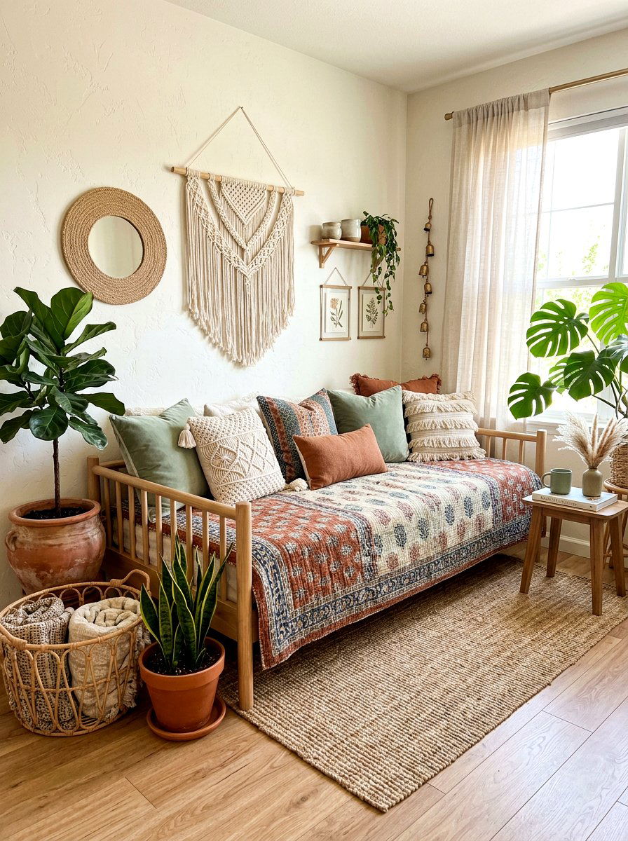 Boho Daybed Decor - 25 Spring Daybed Decor Ideas