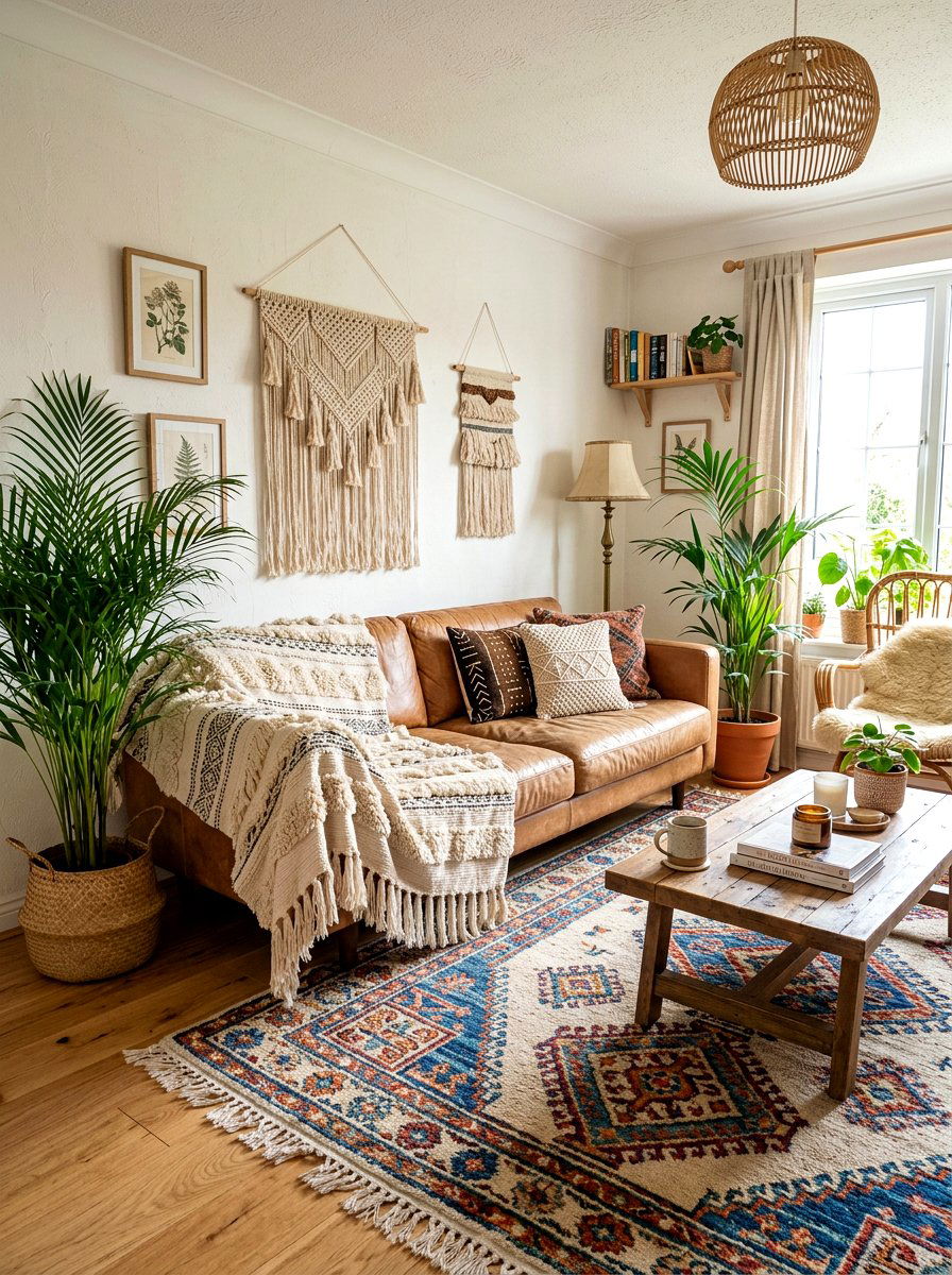 Boho Tassel Throw - 25 Spring Throw Blanket Ideas