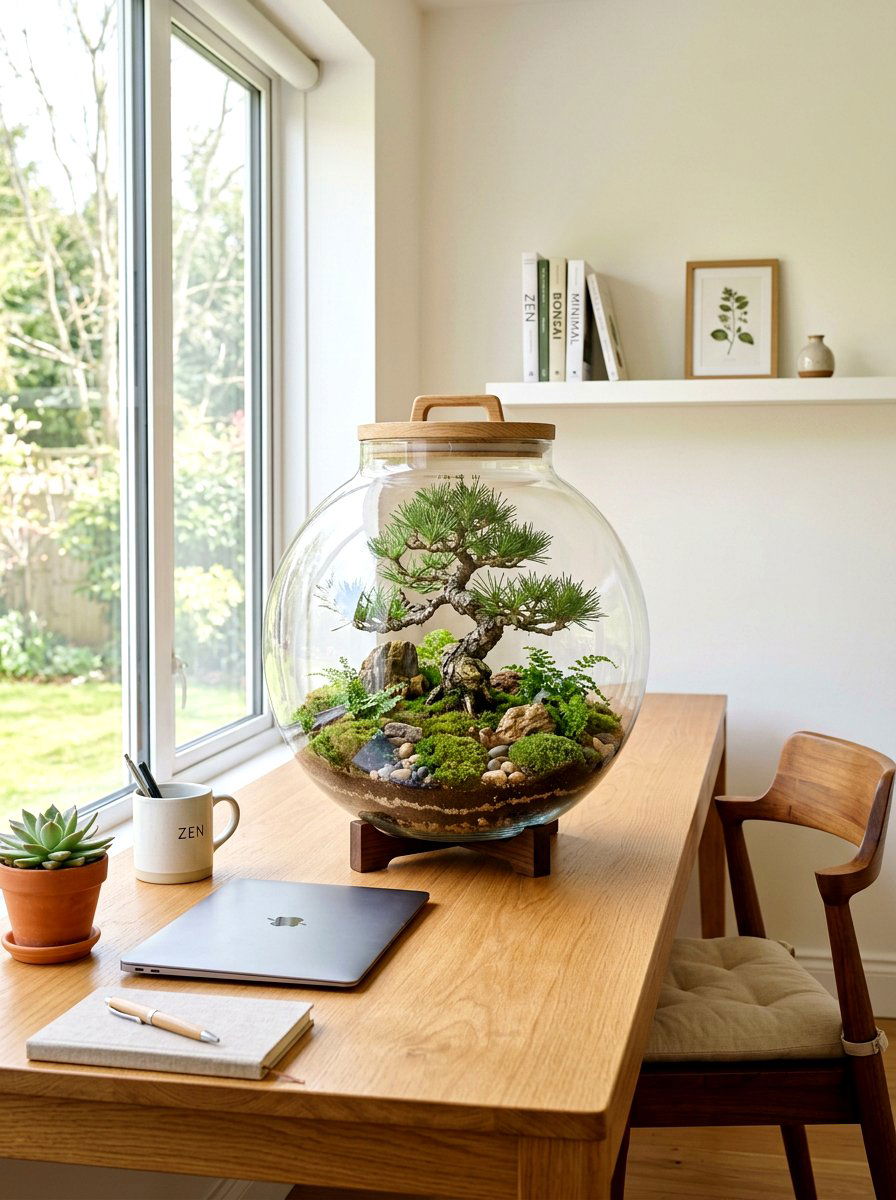 Bonsai Terrarium - 25 Spring Terrarium Ideas