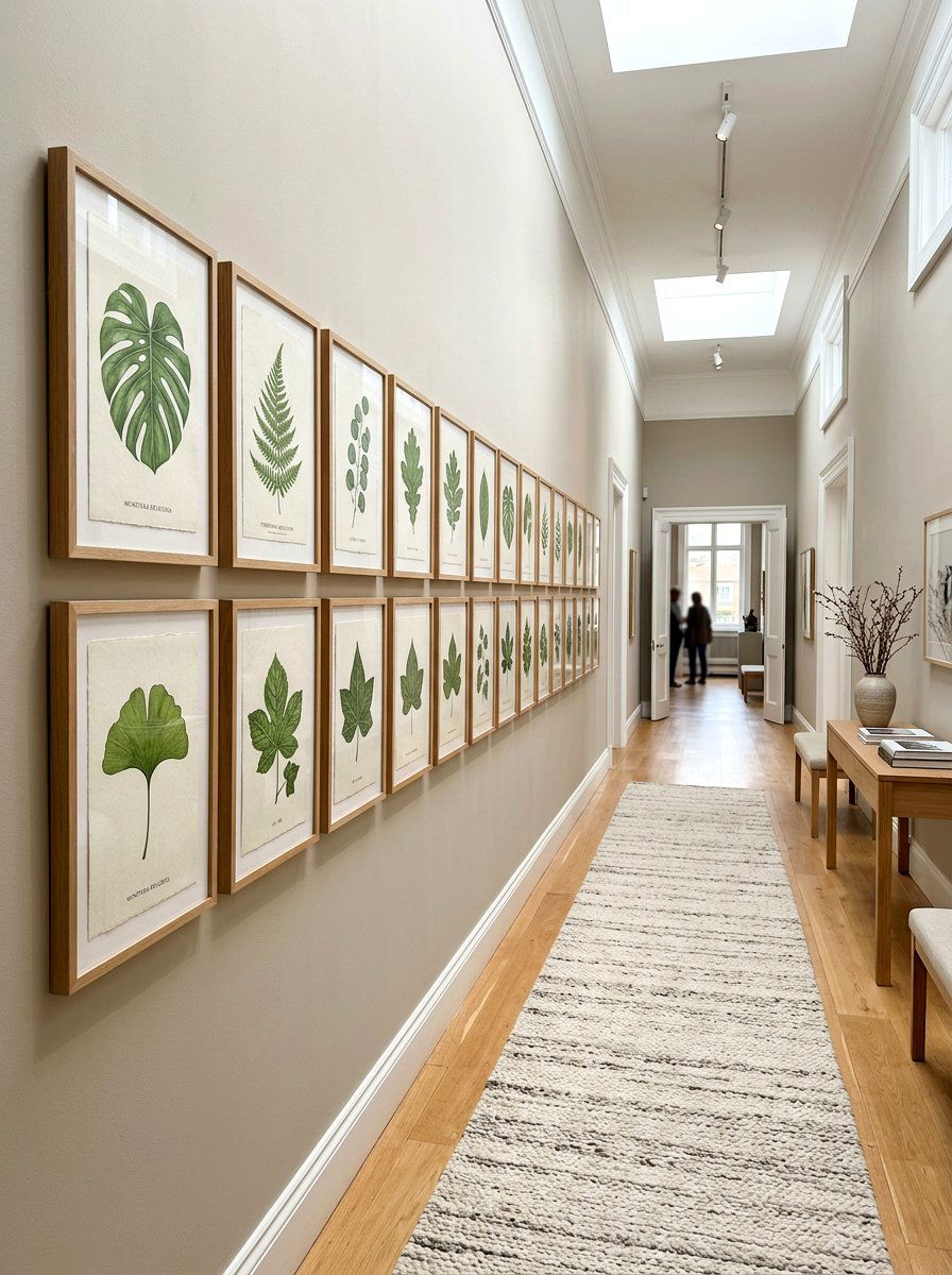 Botanical Art Print - 25 Spring Hallway Wall Decor Ideas