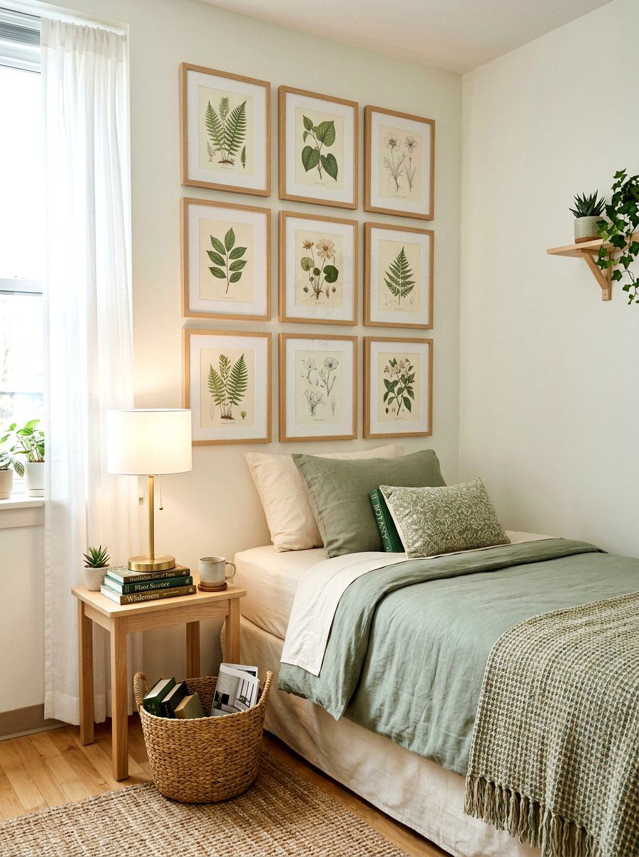 Botanical Art Prints - 25 Spring Dorm Room Decor Ideas