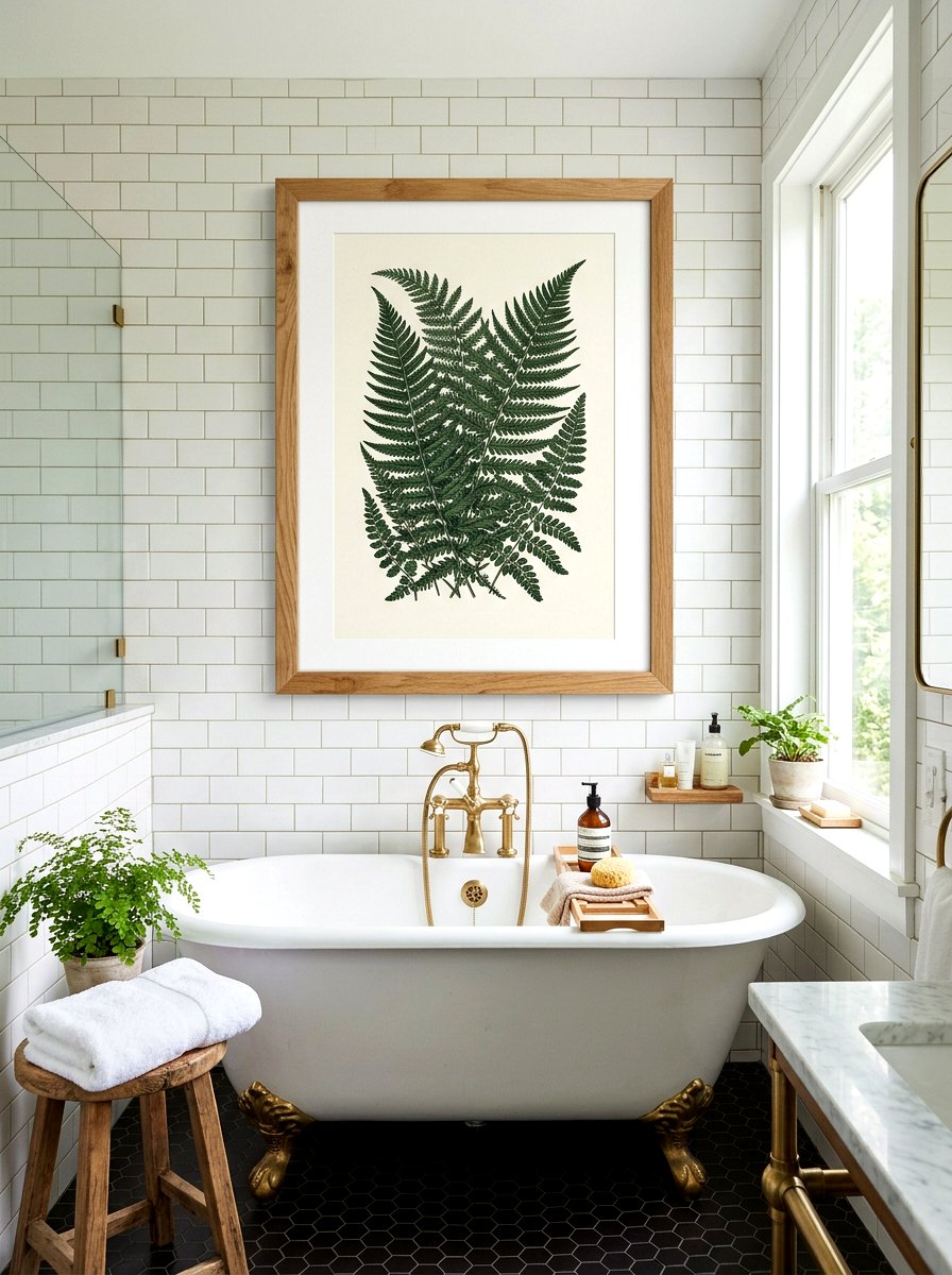 Botanical Fern Print - 25 Spring Vintage Art Ideas