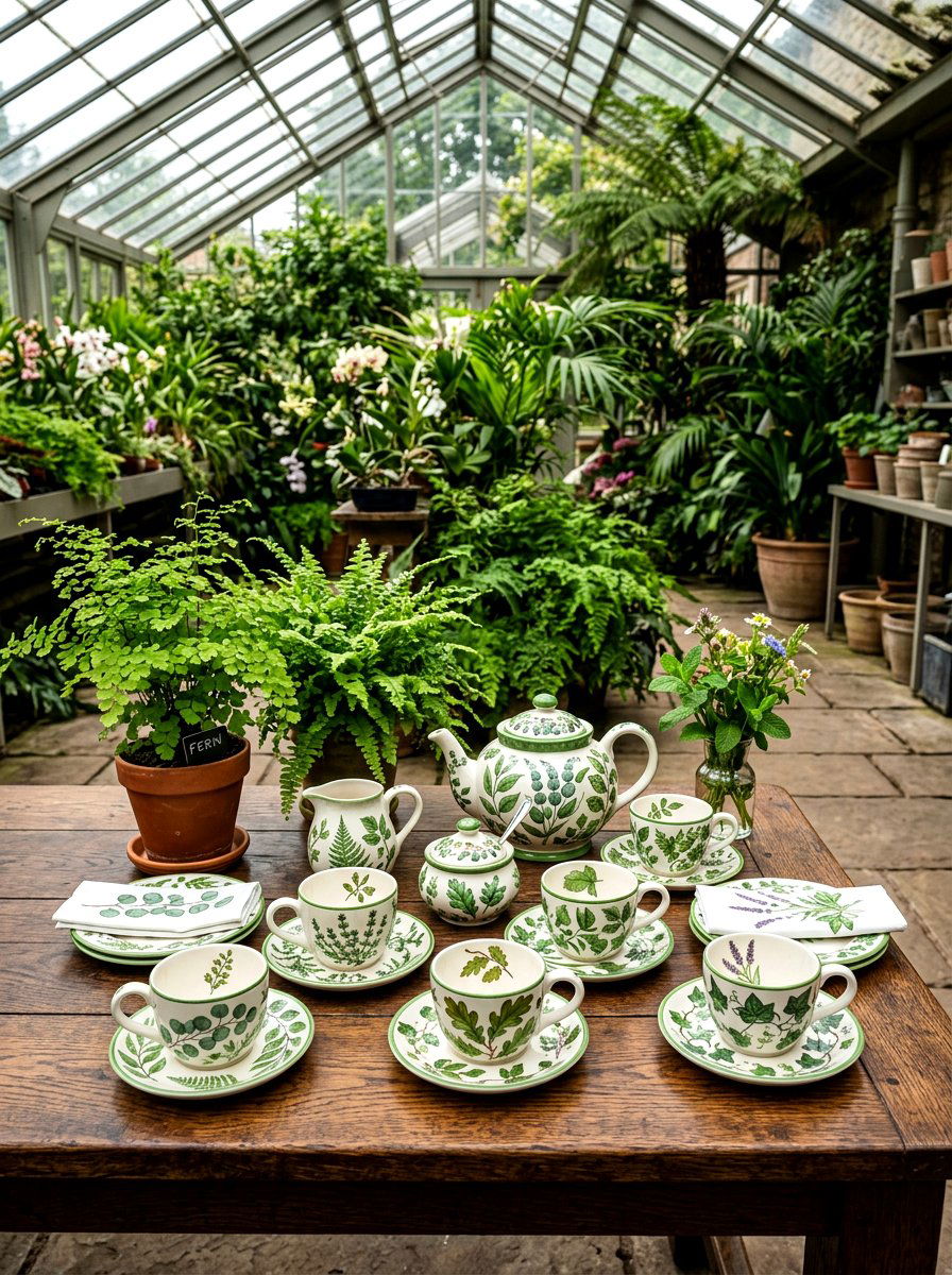 Botanical Garden Tea Set - 25 Spring Tea Set Ideas