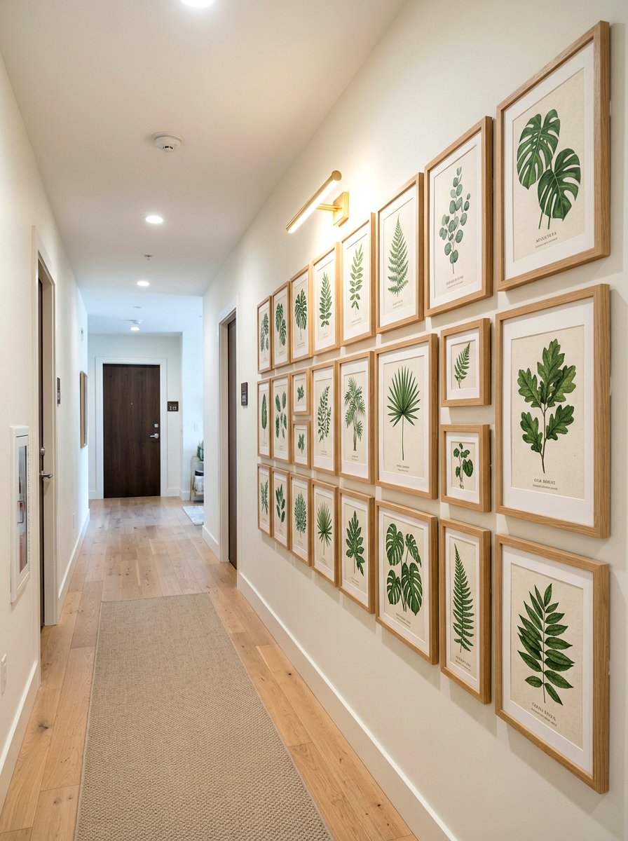 Botanical Print Gallery - 25 Spring Condo Decor Ideas