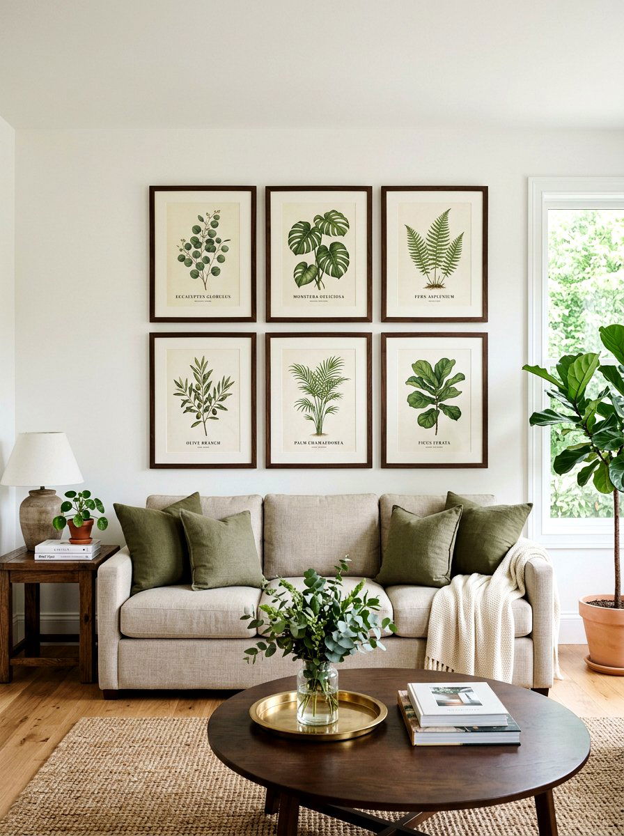 Botanical Print Set - 25 Spring Framed Art Ideas
