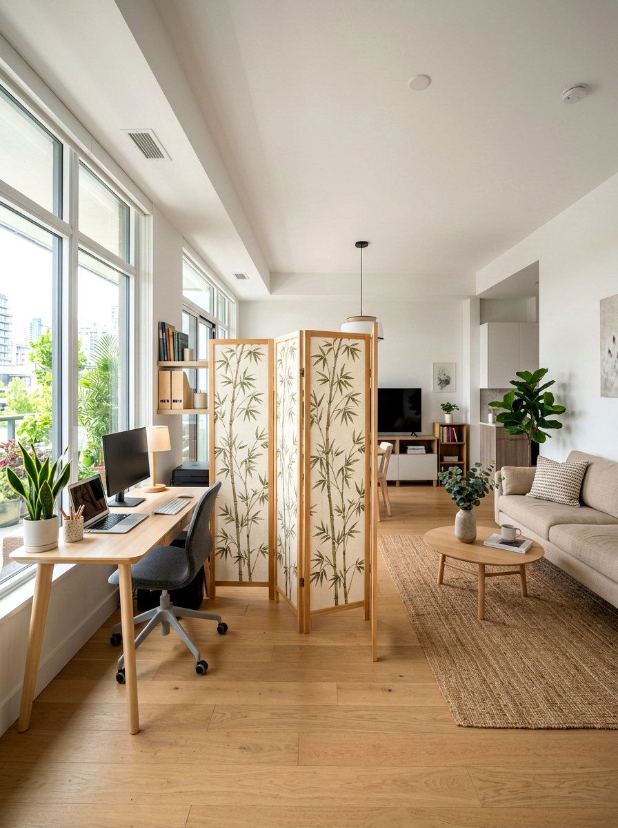 Botanical Room Divider - 25 Spring Botanical Print Decor Ideas