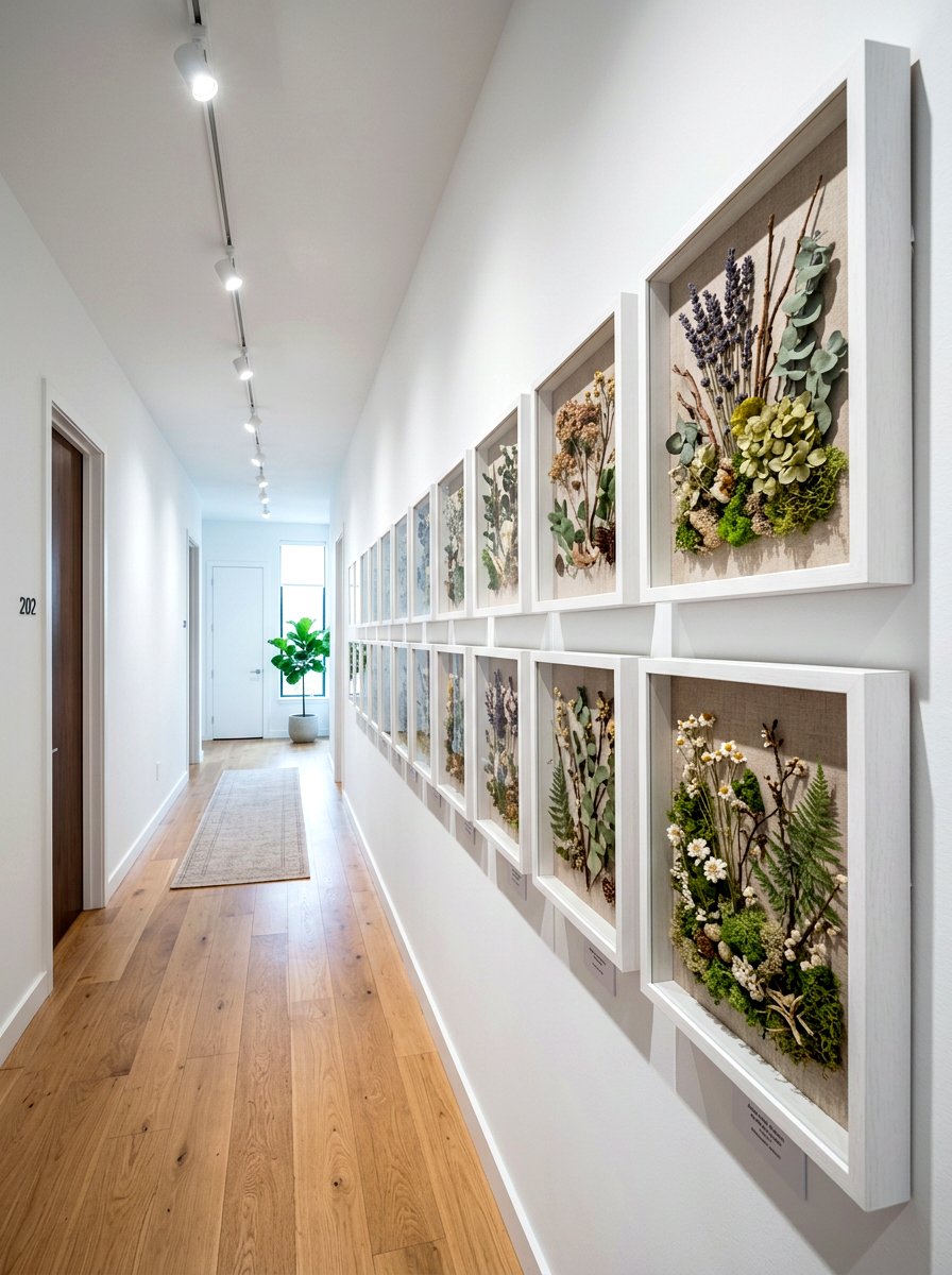 Botanical Shadow Box - 25 Spring Pressed Flower Ideas