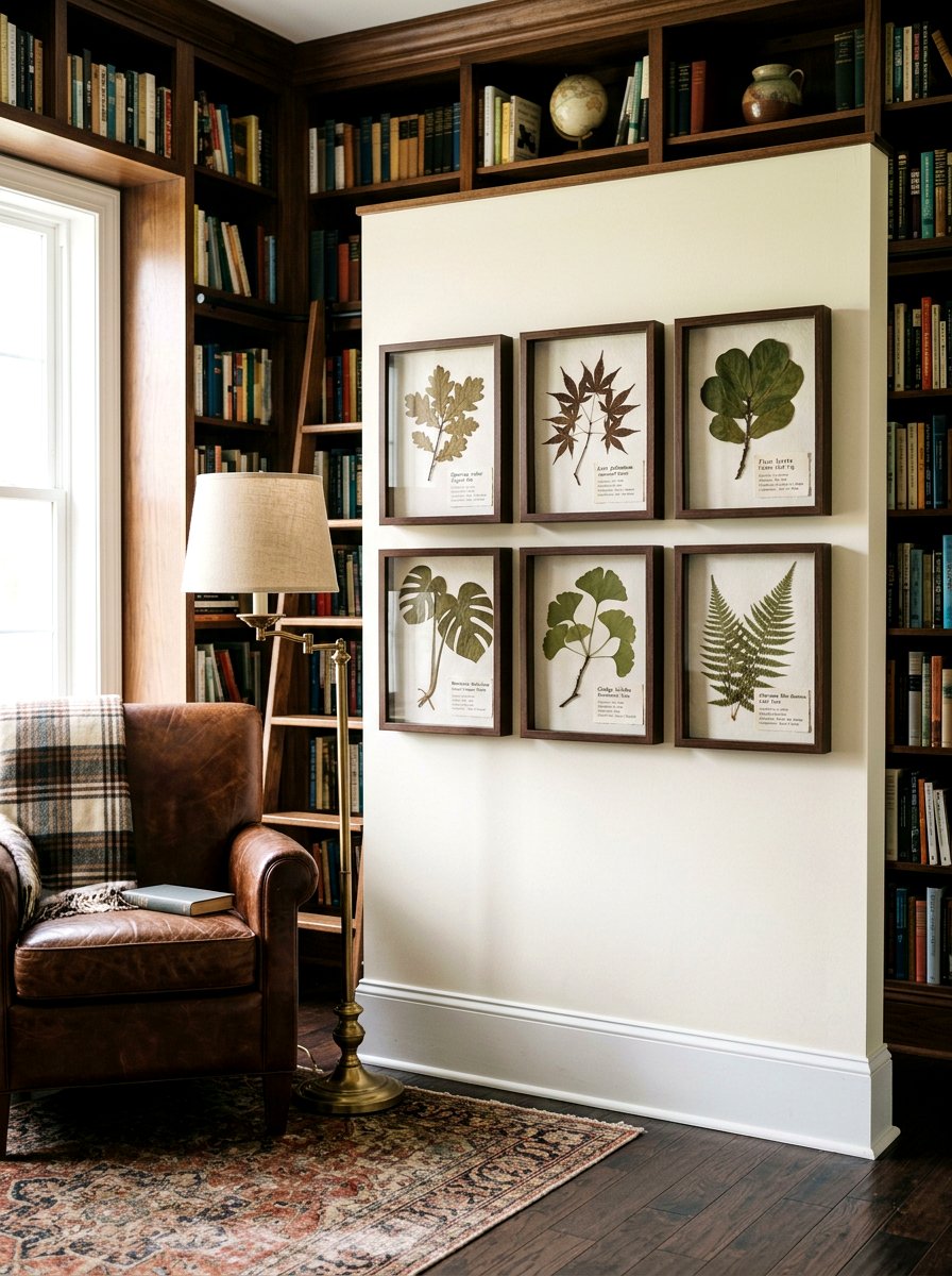 Botanical Specimen Display - 25 Spring Shadow Box Ideas