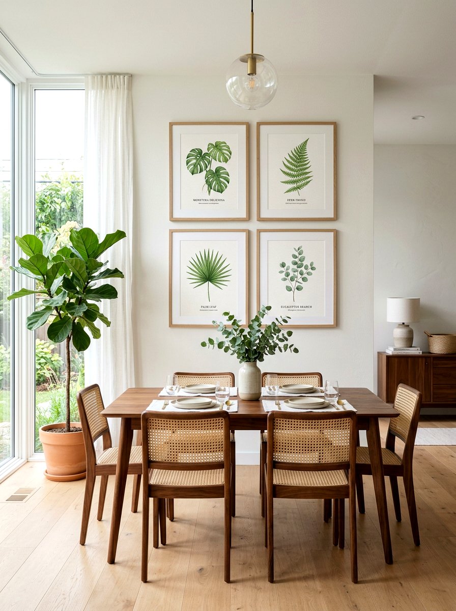 Botanical Wall Art - 25 Spring DIY Home Decor Ideas