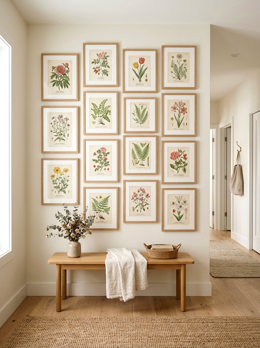Botanical Wall Art - 25 Spring Model Home Decor Ideas