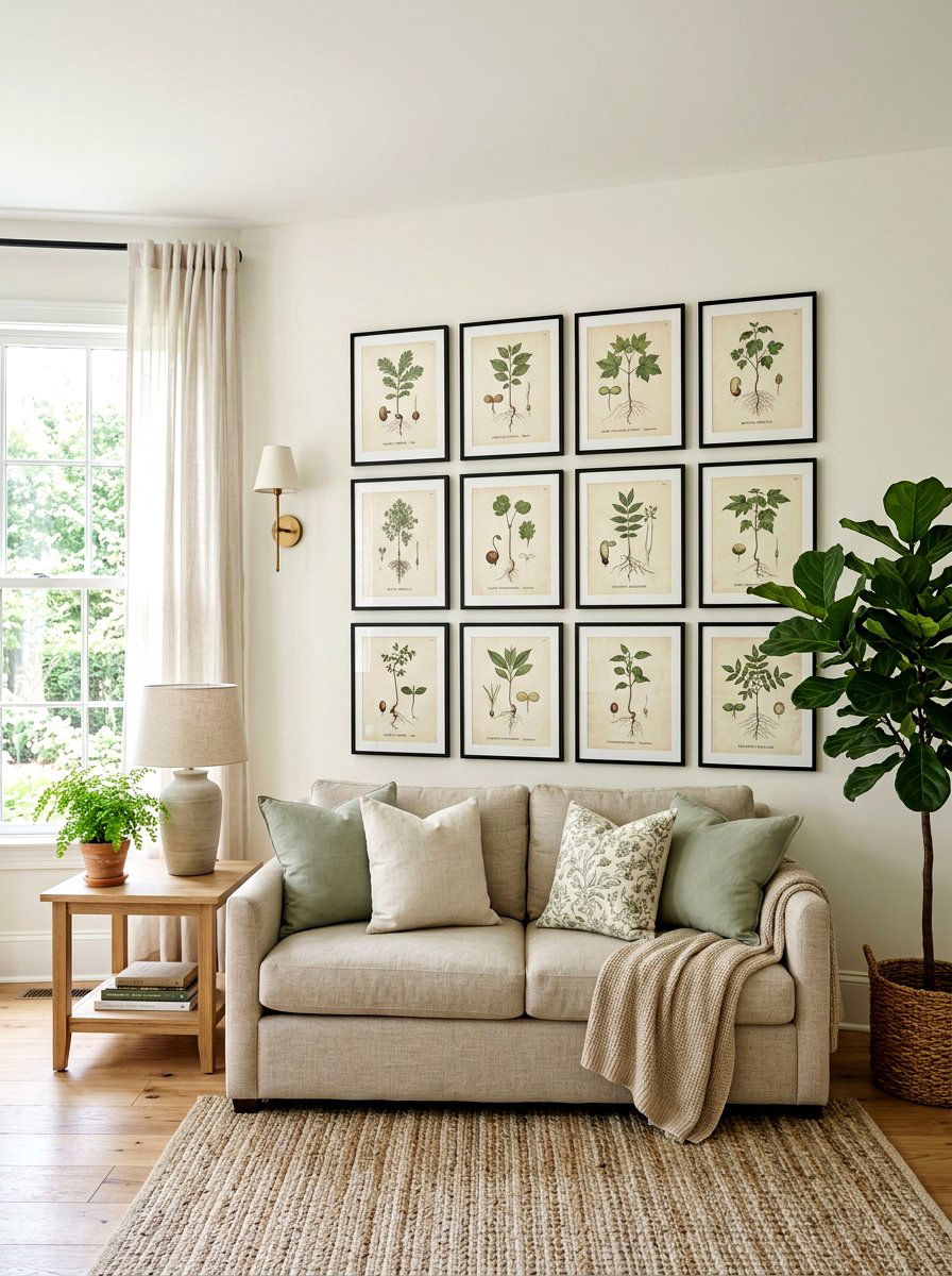 Botanical Wall Art - 25 Spring Sprout Decor Ideas