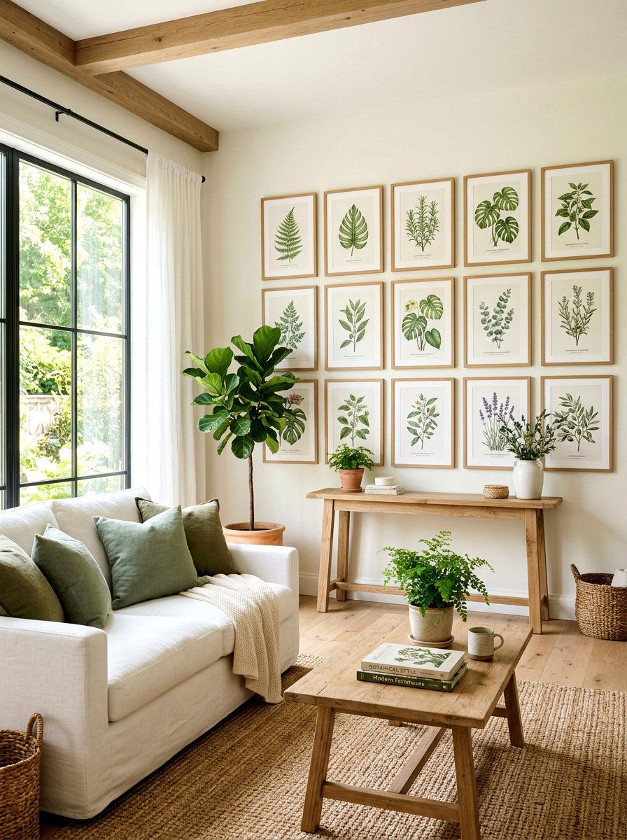 Botanical Wall Art - 25 Spring Wall Decor Ideas