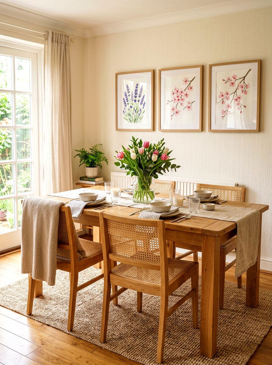 Botanical Watercolor Painting - 25 Spring DIY Wall Art Ideas