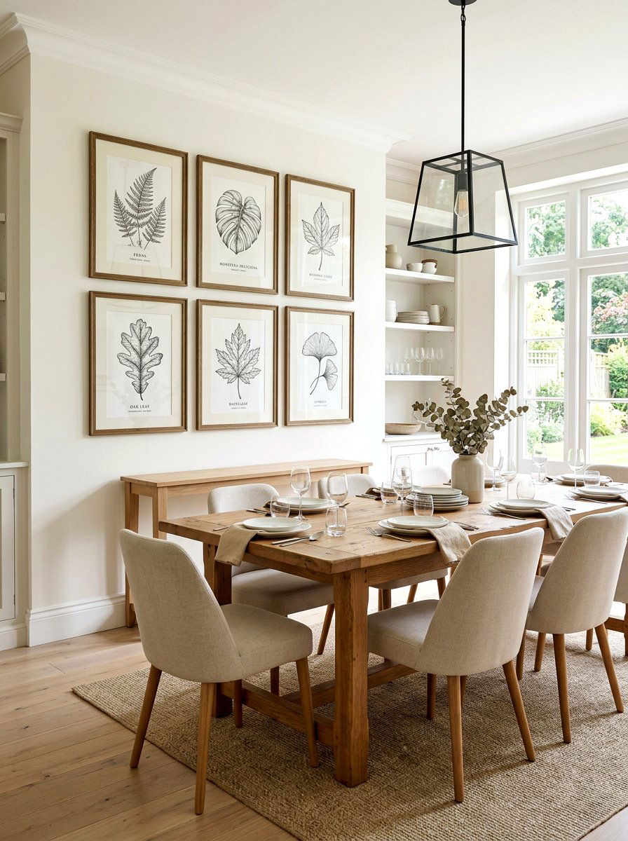 Botanical wall art - 25 Spring Lake House Decor Ideas