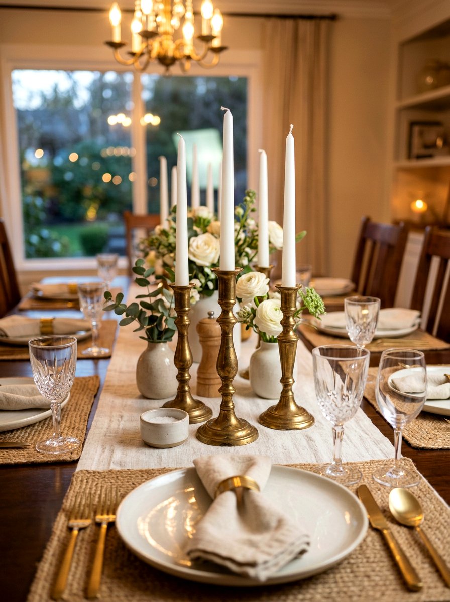 Brass Candlestick - 25 Spring Flea Market Find Ideas