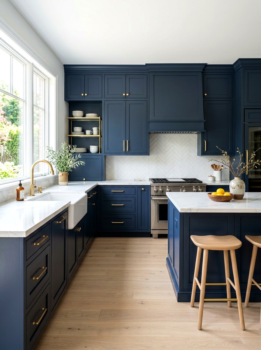 Brass Hardware On Kitchen Cabinets - 25 Spring Brass Accent Decor Ideas