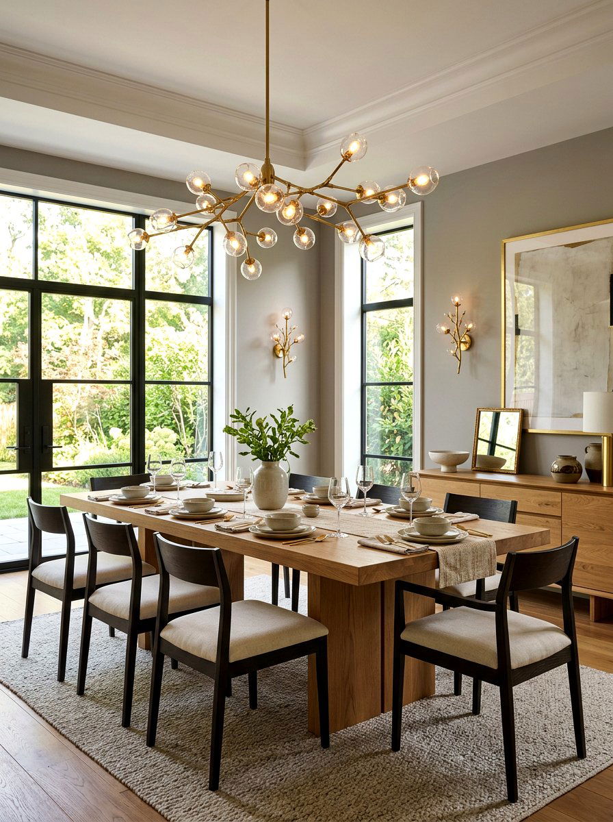 Brass Lighting Fixtures - 25 Spring Modern Decor Ideas