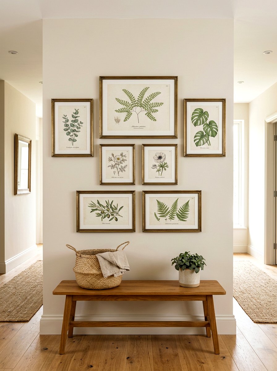 Brass Picture Frames On Gallery Wall - 25 Spring Brass Accent Decor Ideas