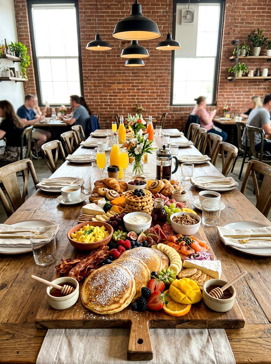 Breakfast Charcuterie Brunch - 25 Spring Mother's Day Brunch Ideas