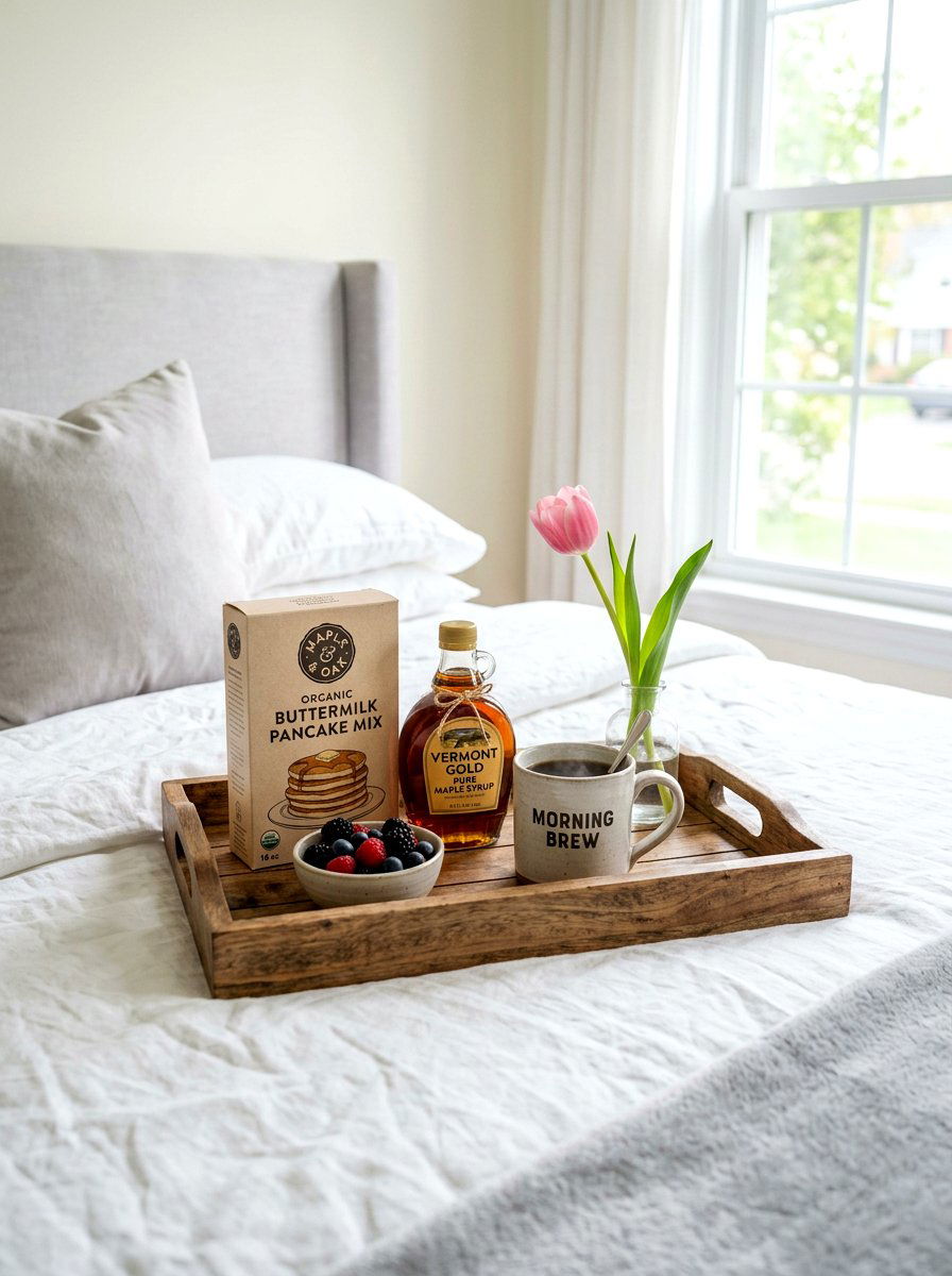 Breakfast In Bed Basket - 25 Spring Basket Filler Ideas