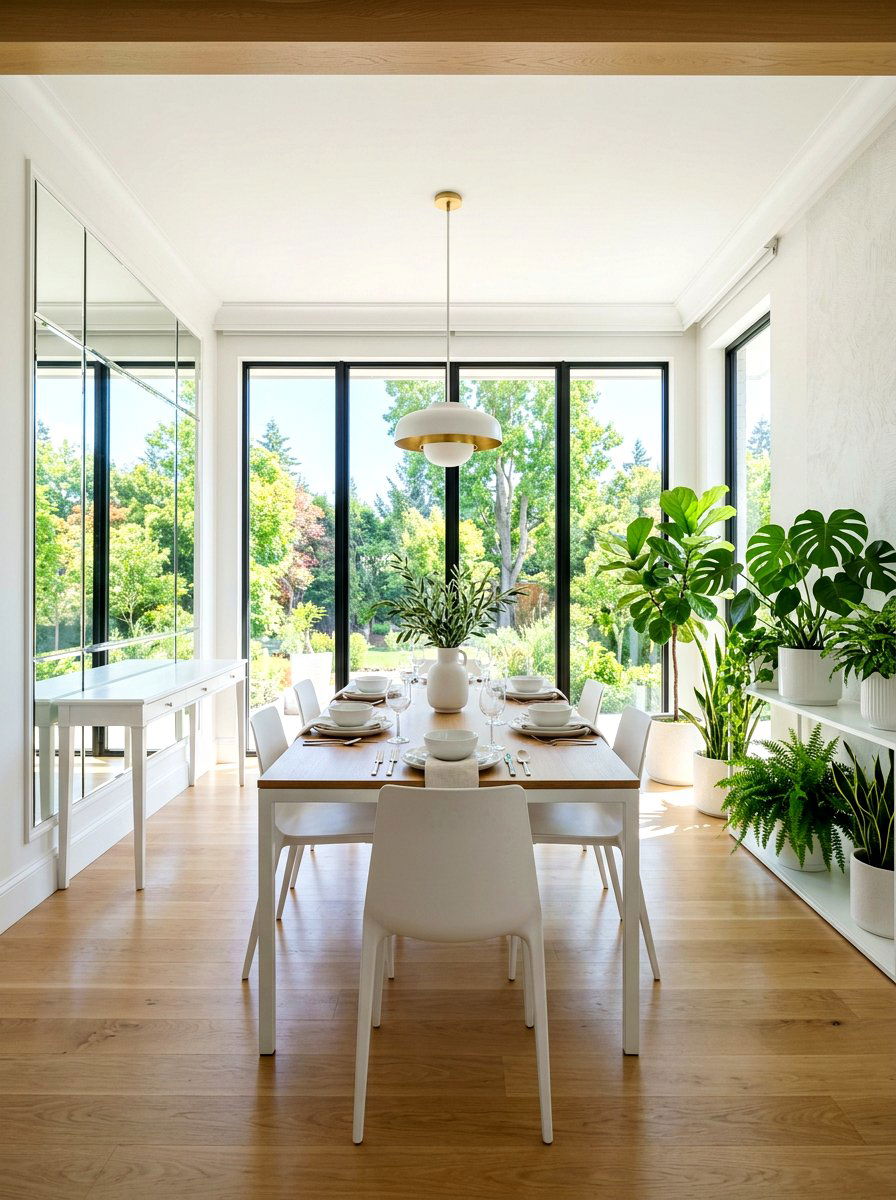 Bright Dining Room - 25 Spring Dining Room Decor Ideas