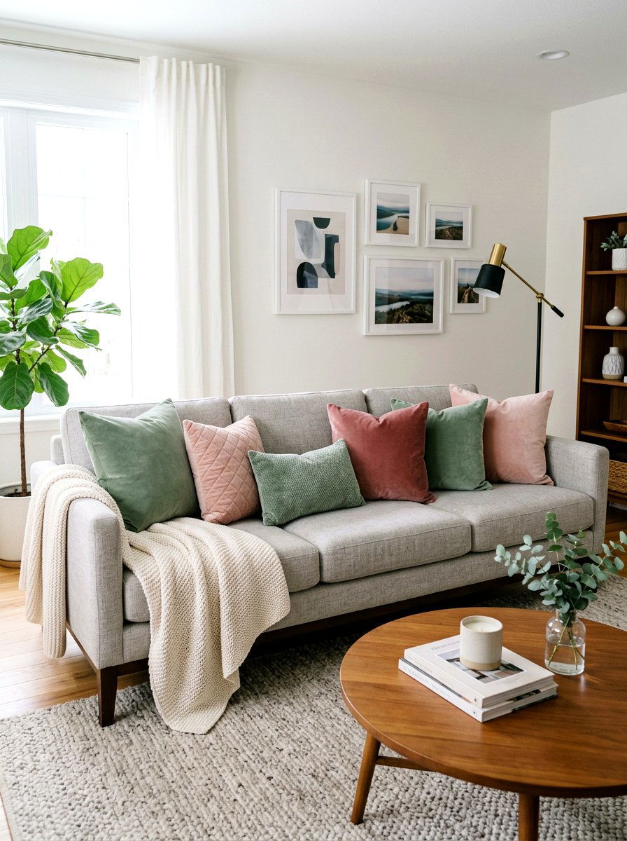 Bright window light - 25 Spring Sectional Styling Ideas