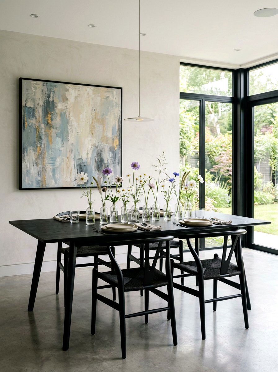 Bud Vase Cluster - 25 Spring Wildflower Centerpiece Ideas