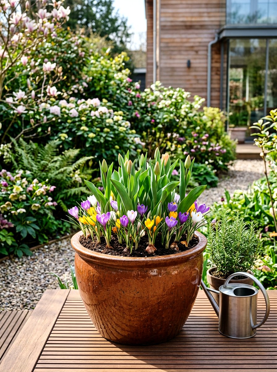 Bulb Lasagna Planting - 25 Spring Bulb Planter Ideas