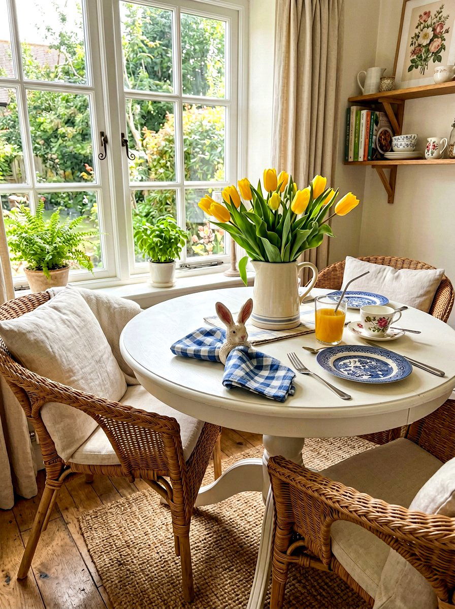 Bunny Ear Napkin Ring - 25 Spring Napkin Ring Ideas