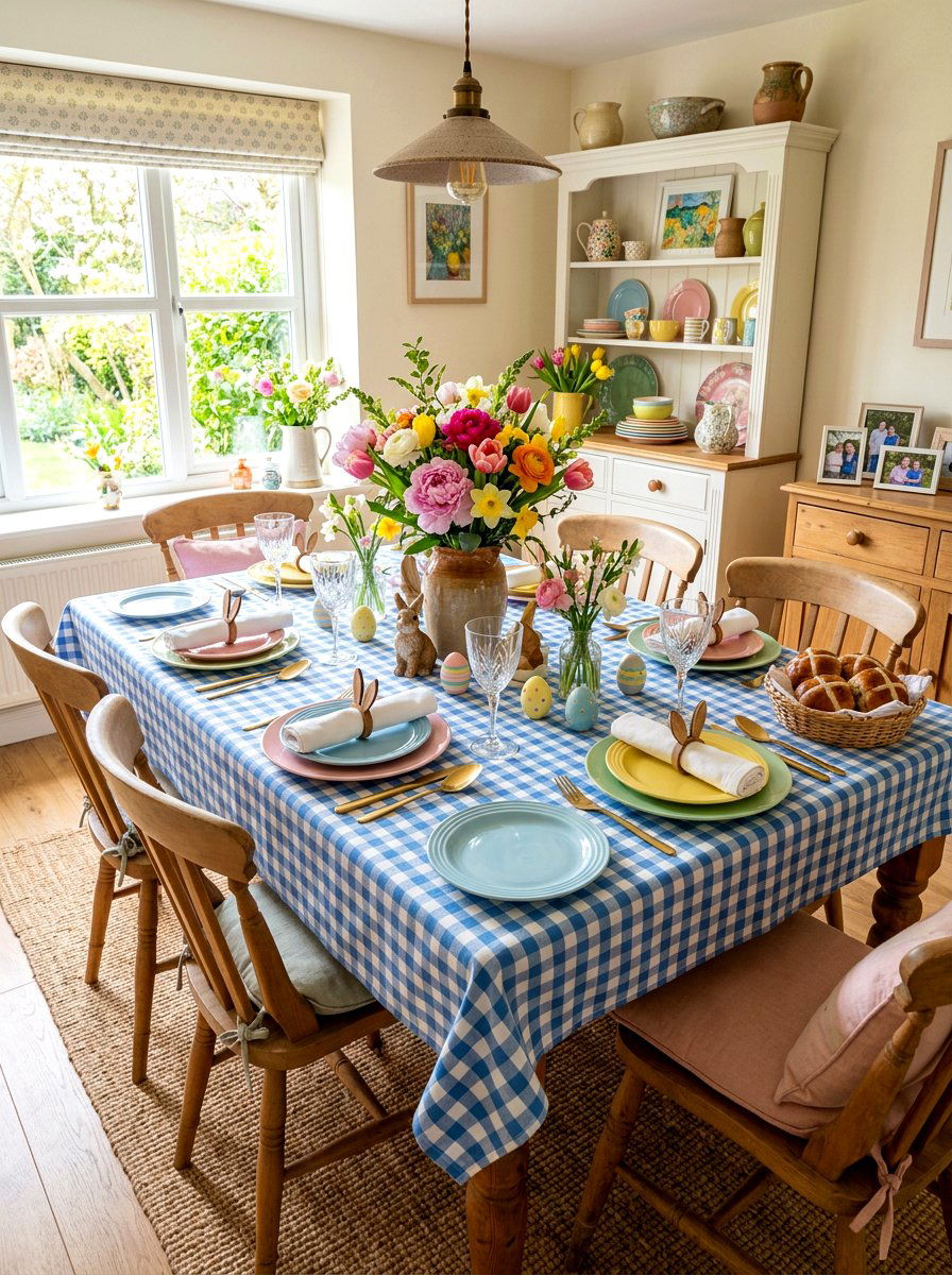Bunny Ear Ring - 25 Spring Place Card Ideas