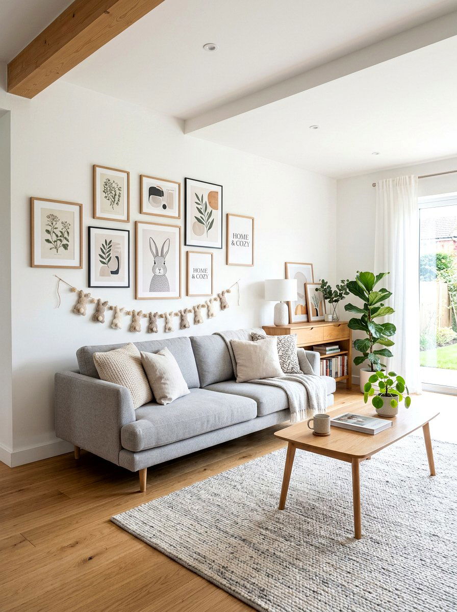 Bunny Felt Garland - 25 Spring Felt Garland Ideas