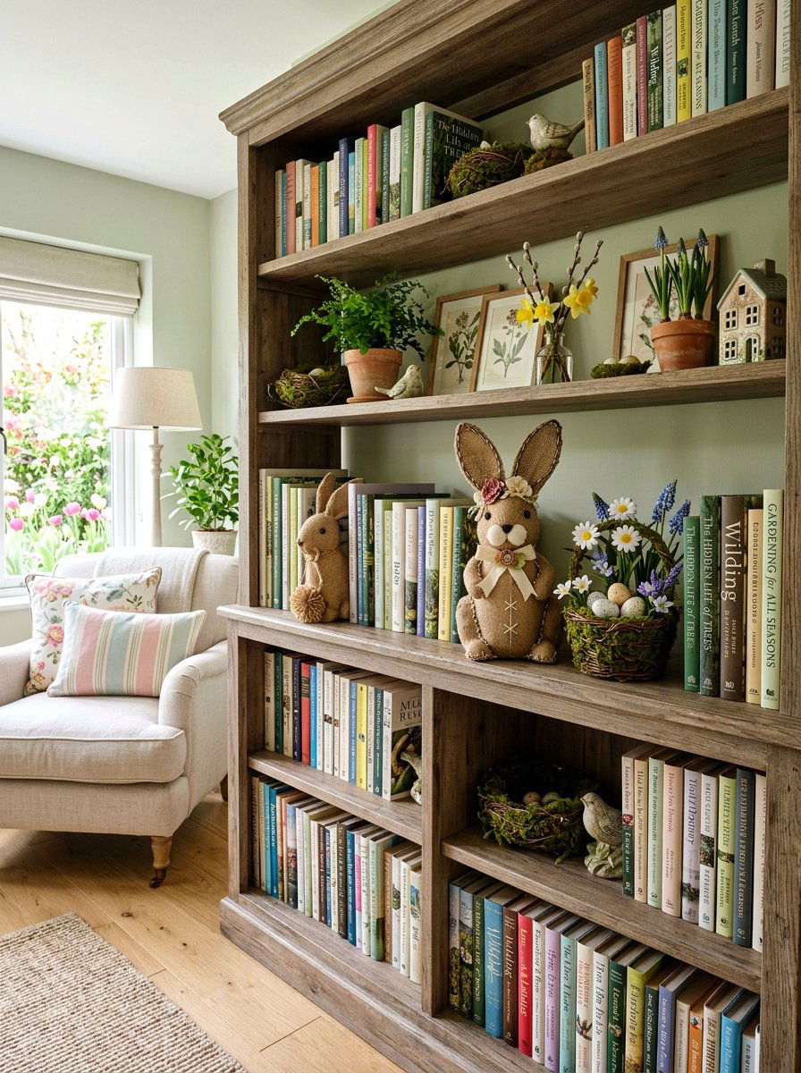 Burlap Bunny Decor - 25 Spring Burlap Decor Ideas