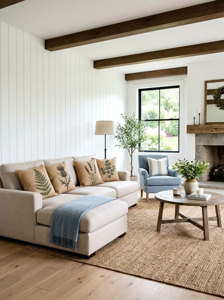 Burlap Pillow Cover - 25 Spring Burlap Decor Ideas