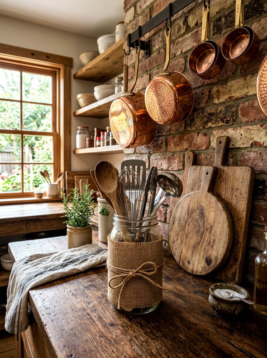 Burlap Wrapped Mason Jar - 25 Spring Mason Jar Craft Ideas