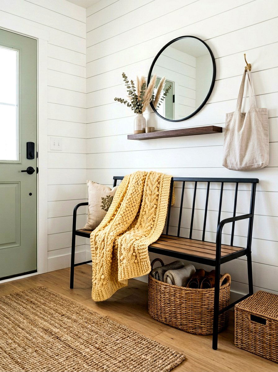 Buttercream Yellow Crochet Blanket - 25 Spring Crochet Throw Ideas