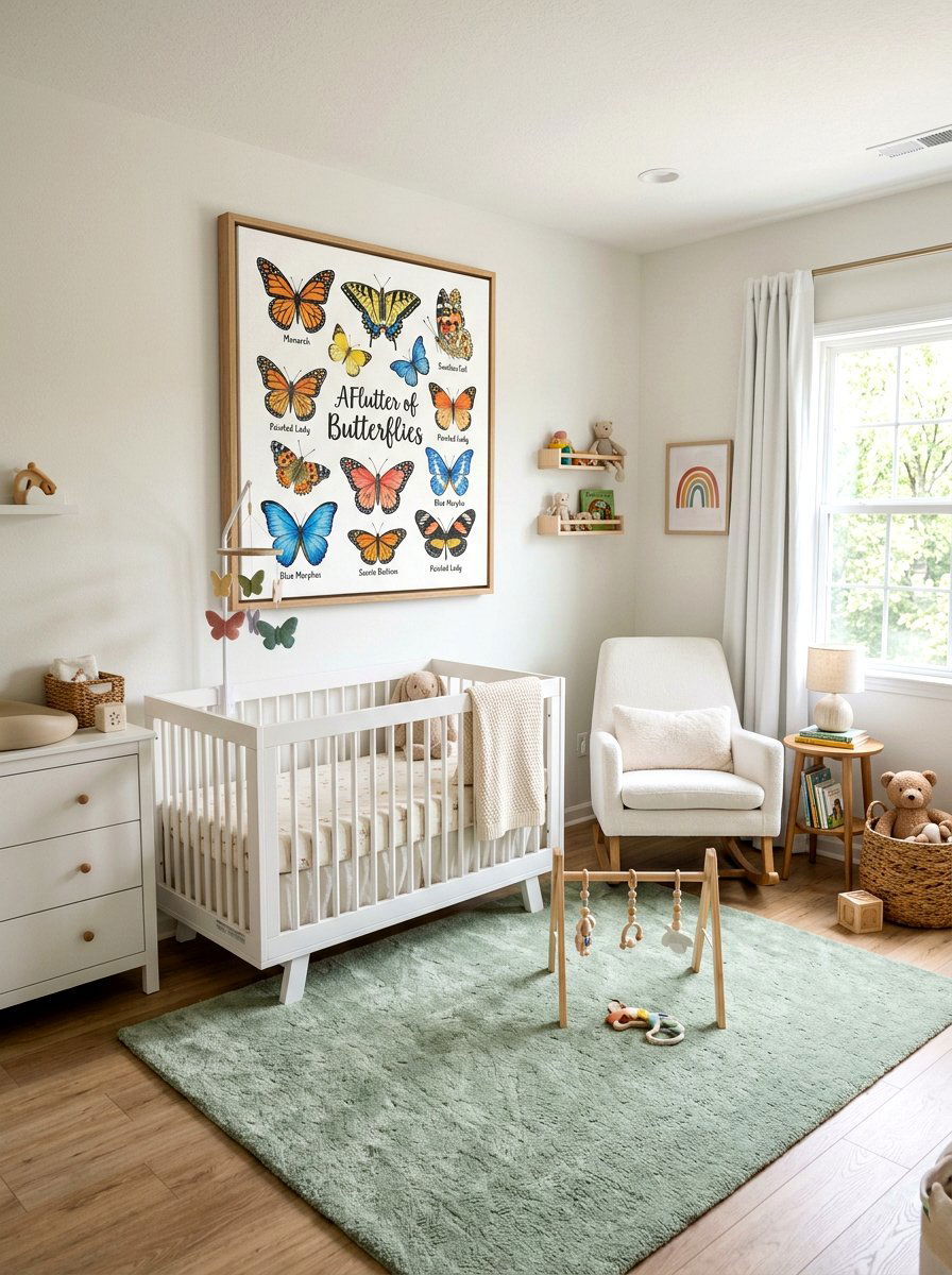 Butterfly Canvas Wall Decor - 25 Spring Canvas Art Ideas