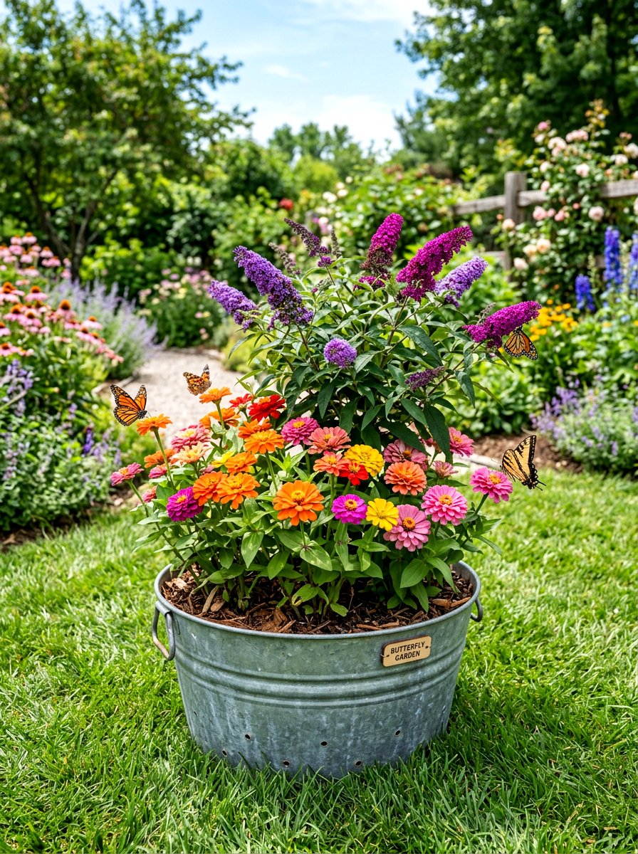 25 Spring Galvanized Tub Planter Ideas for Your Garden