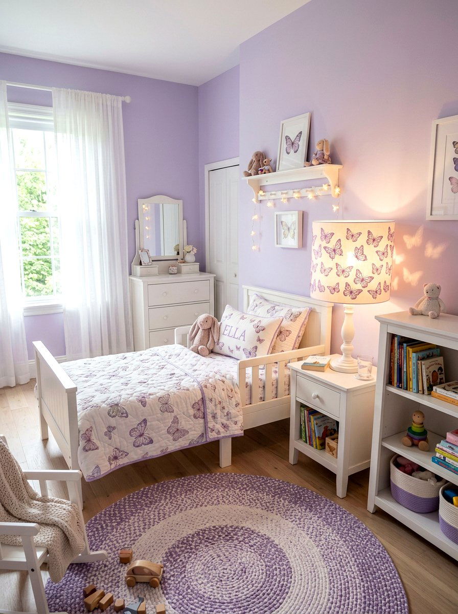 Butterfly Lamp Shade - 25 Spring Lamp Shade Ideas