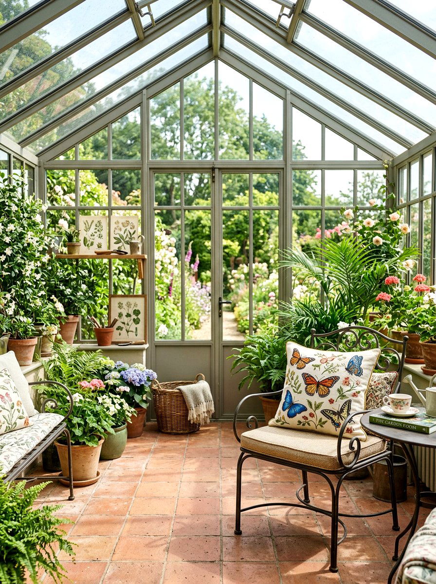 Butterfly Motif Pillow - 25 Spring Pillow Cover Ideas