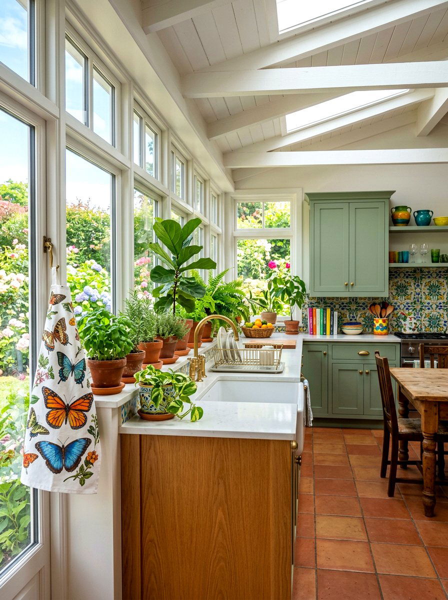 Butterfly Print - 25 Spring Dish Towel Ideas