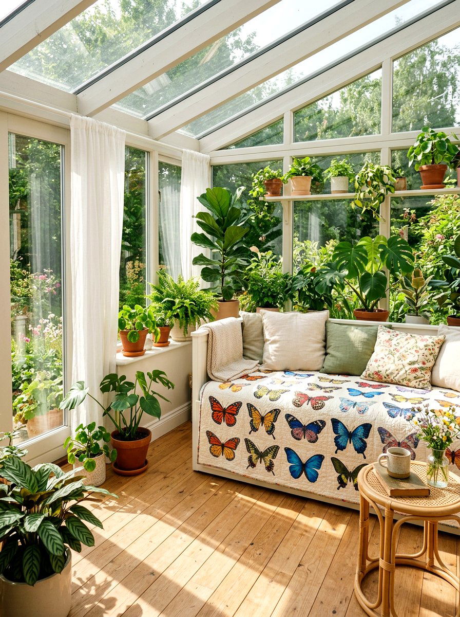 Butterfly Quilt - 25 Spring Quilt Ideas