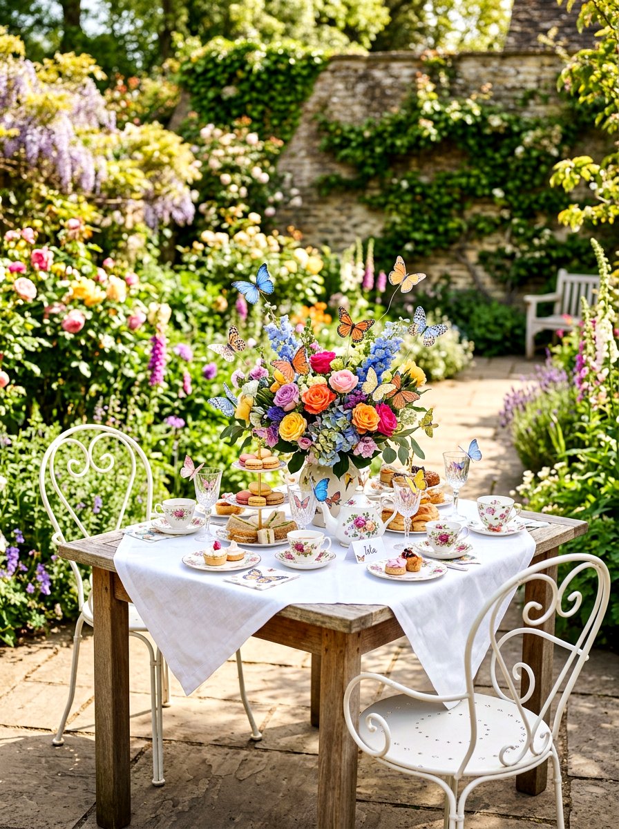 Butterfly Tea Party - 25 Spring High Tea Decor Ideas